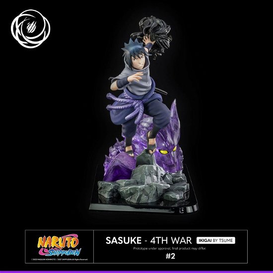 Naruto Shippuden Sasuke Fourth Great War Ninja Ikigai Figure - Naruto - Merchandise - TSUME ARTS - 5453003574019 - 30. mars 2023