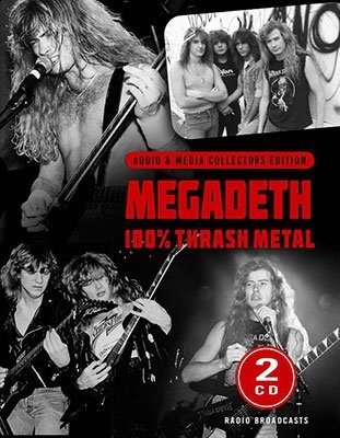 100% Thrash Metal - Megadeth - Música - LASER MEDIA - 6583868721019 - 4 de novembro de 2022