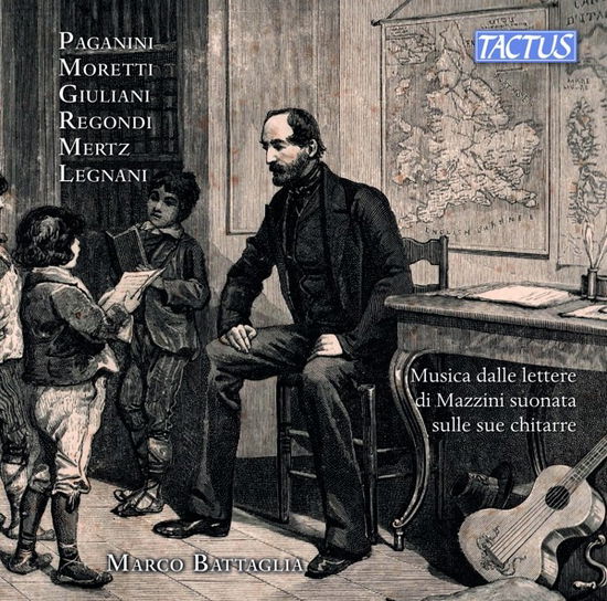 Cover for Marco Battaglia · Music from Italian Patriot Mazzini's Letters Played on (CD) (2023)