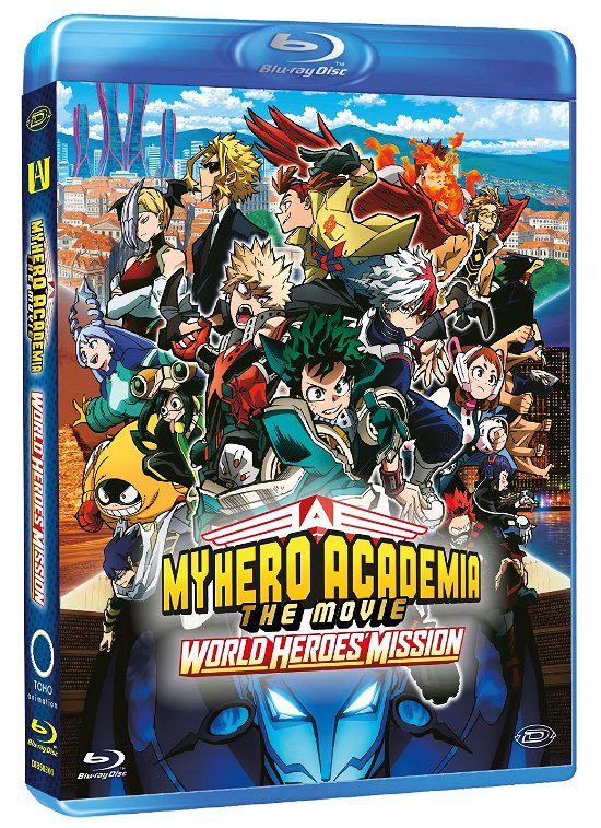 Cover for My Hero Academia · The Movie - World Heroes' Mission (Blu-ray) (2022)