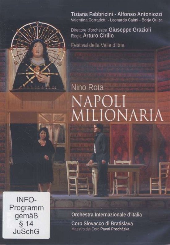 Cover for N. Rota · Napoli Milionaria (DVD) (2014)