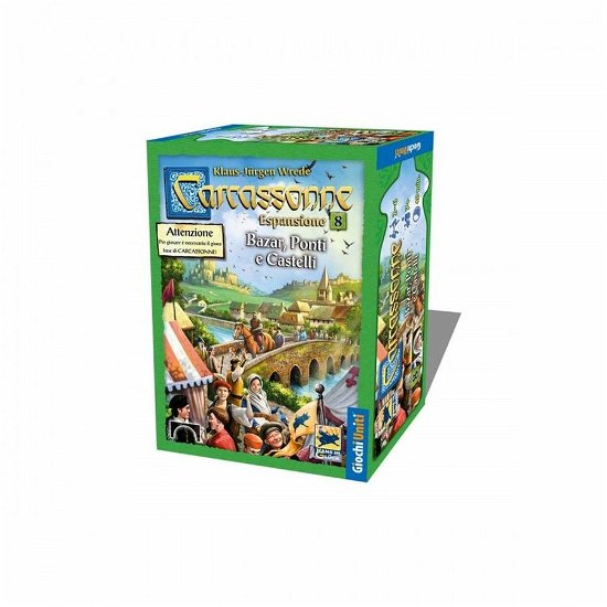 Cover for Giochi Uniti · United Games: Carcassonne - Bridges And Castles Bazaar - Expansion 8 (Legetøj)