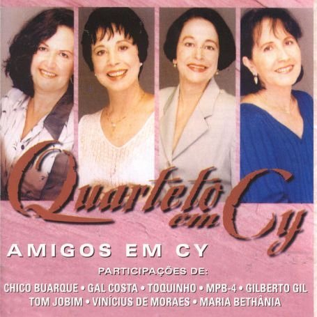 Cover for Quarteto Em Cy · Amigos Em Cy (CD) (2019)