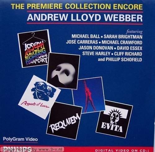 Cover for Andrew Lloyd Webber · Premiere Collection Encore (CD)