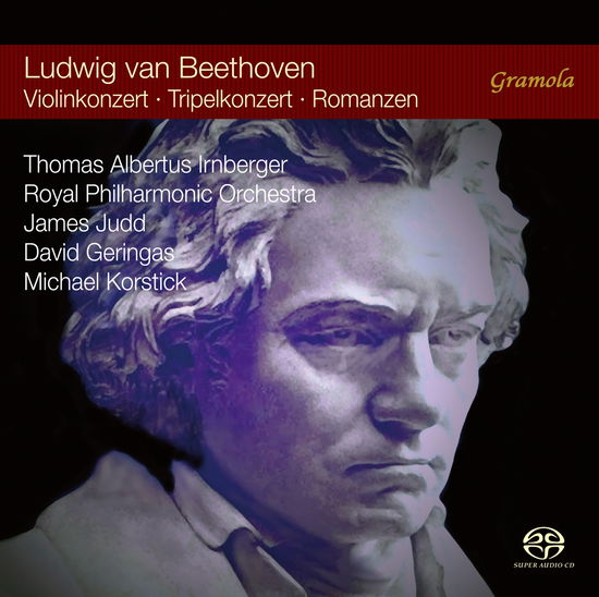 Cover for Irnberger / Geringas / Korstick / Judd / RPO · Beethoven: Violinkonzert / Tripelkonzert / Romanzen (SACD) (2017)