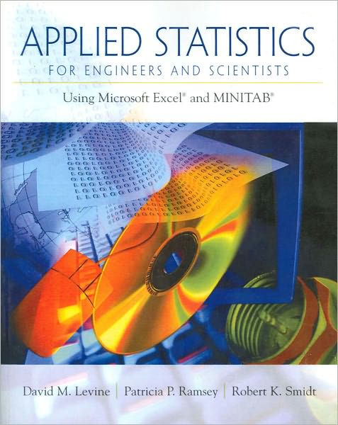 Cover for David Levine · Applied Statistics for Engineers and Scientists: Using Microsoft Excel &amp; Minitab (Paperback Book) [United States edition] (2000)