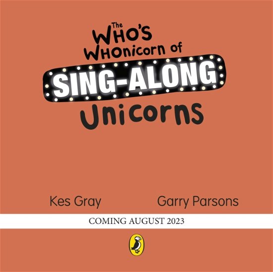 Cover for Kes Gray · The Who's Whonicorn of Sing-along Unicorns (Inbunden Bok) (2023)