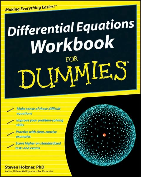 Cover for Steven Holzner · Differential Equations Workbook For Dummies (Paperback Book) (2009)