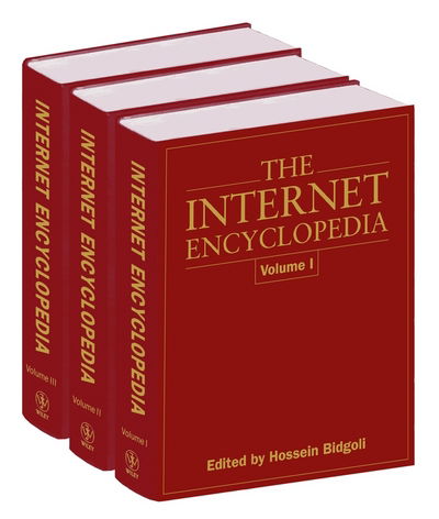 Cover for Bidgoli · The Internet Encyclopedia: 3 Volume Set (Hardcover Book) (2004)