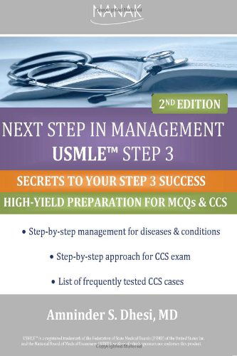 Cover for Amninder S. Dhesi · Next Step in Management Usmle Step 3: 2nd Edition (Paperback Book) (2014)