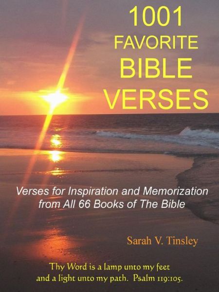 Cover for Sarah Tinsley · 1001 Favorite Bible Verses, Verses for Inspiration and Memorization from All 66 Books of the Bible (Paperback Book) (2012)