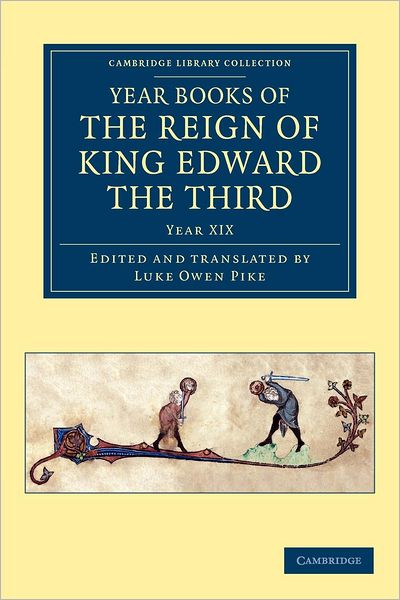 Cover for Luke Owen Pike · Year Books of the Reign of King Edward the Third - Year Books of the Reign of King Edward the Third 15 Volume Set (Paperback Book) (2012)
