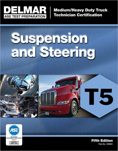 Cover for Delmar Cengage Learning · ASE Test Preparation - T5 Suspension and Steering (Paperback Book) [International edition] (2012)