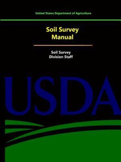 Cover for U.S. Department Of Agriculture · Soil Survey Manual (Taschenbuch) (2015)