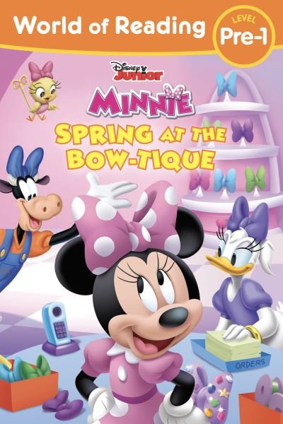 World of Reading Disney Junior Minnie Springtime with Minnie - Disney Books - Libros - Disney Press - 9781368093019 - 3 de enero de 2023
