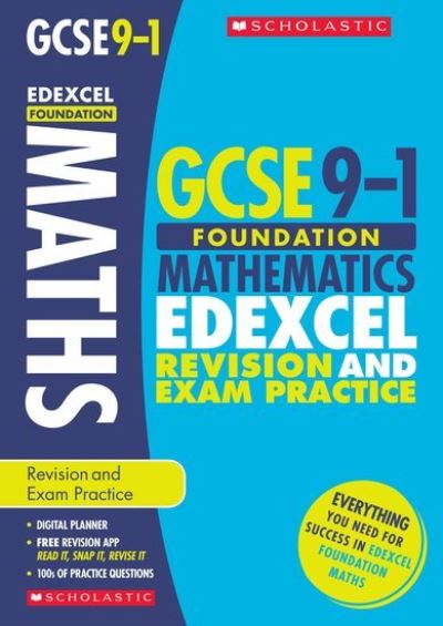 Cover for Naomi Norman · Maths Foundation Revision and Exam Practice Book for Edexcel - GCSE Grades 9-1 (Paperback Book) (2017)