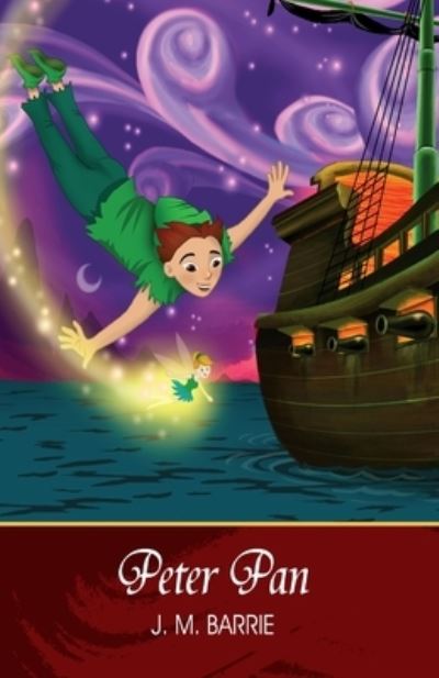 Cover for Barrie, J (James) M (Matthew) · Peter Pan [Illustrated] (Paperback Book) (2013)