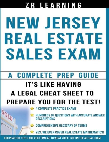 Cover for Zr Learning Llc · New Jersey Real Estate Sales Exam Questions (Pocketbok) (2014)