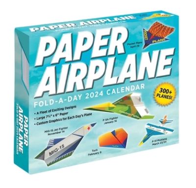 Cover for Kyong Lee · Paper Airplane 2024 Fold-A-Day Calendar (Calendar) (2023)