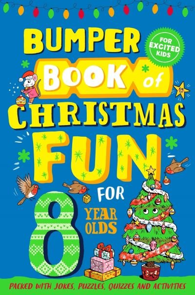 Cover for Macmillan Children's Books · Bumper Book of Christmas Fun for 8 Year Olds (Paperback Book) (2021)