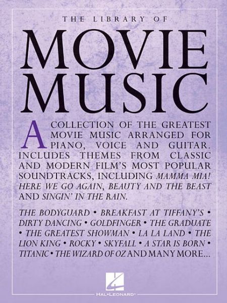 The Library of Movie Music - Hal Leonard Publishing Corporation - Livros - Hal Leonard Corporation - 9781540042019 - 1 de maio de 2019