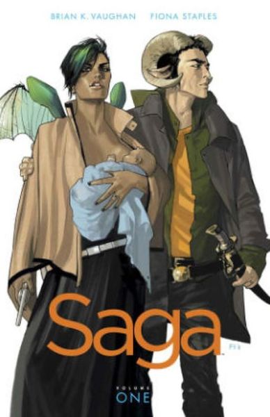 Cover for Brian K Vaughan · Saga Volume 1 (Pocketbok) (2012)