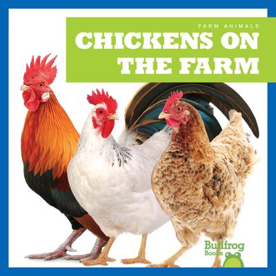 Cover for Bizzy Harris · Chickens on the Farm (Hardcover Book) (2021)