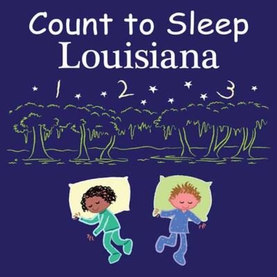 Cover for Adam Gamble · Count to Sleep Louisiana (Tavlebog) (2023)