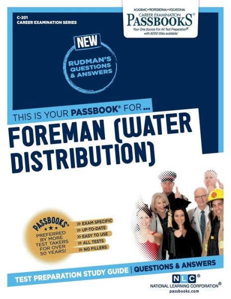 Cover for National Learning Corporation · Foreman (Water Distribution) (Paperback Book) (2018)