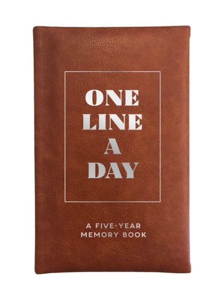 Luxe One Line a Day: A Five-Year Memory Book - Chronicle Books - Andere - Chronicle Books - 9781797213019 - 13 oktober 2022