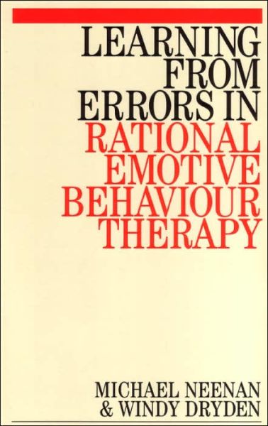 Cover for Windy Dryden · Learning from errors in rational emotive behaviour therapy (Paperback Book) (2001)