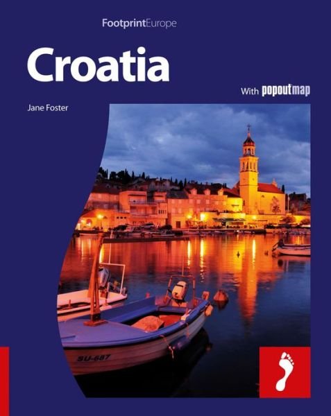 Cover for Footprint · Croatia, Footprint Destination Guides (Sewn Spine Book) [1º edição] (2010)