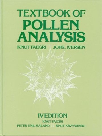 Cover for Faegri, Knut, · Textbook of Pollen Analysis (Gebundenes Buch) [4th edition] (2000)