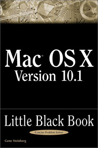 Cover for Gene Steinberg · Mac Os X Version 10.1 Little Black Book (Paperback Book) (2002)