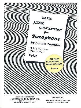 Cover for Lennie Niehaus · Niehaus Basic Jazz Conception 2 Saxophon (N/A) (1998)