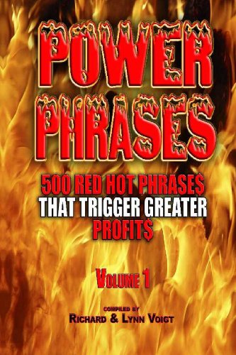 Cover for Lynn Voigt · Power Phrases Vol. 1: 500 Power Phrases That Trigger Greater Profits (Volume 1) (Taschenbuch) (2013)