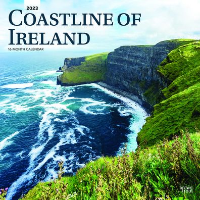 Cover for Browntrout · Coastline of Ireland 2023 Square (Calendar) (2022)