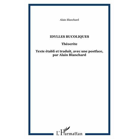 Cover for Alain Blanchard · Idylles bucoliques (Paperback Book) (2021)