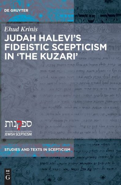 Cover for Krinis · Judah Halevi's Fideistic Sceptic (Book) (2020)