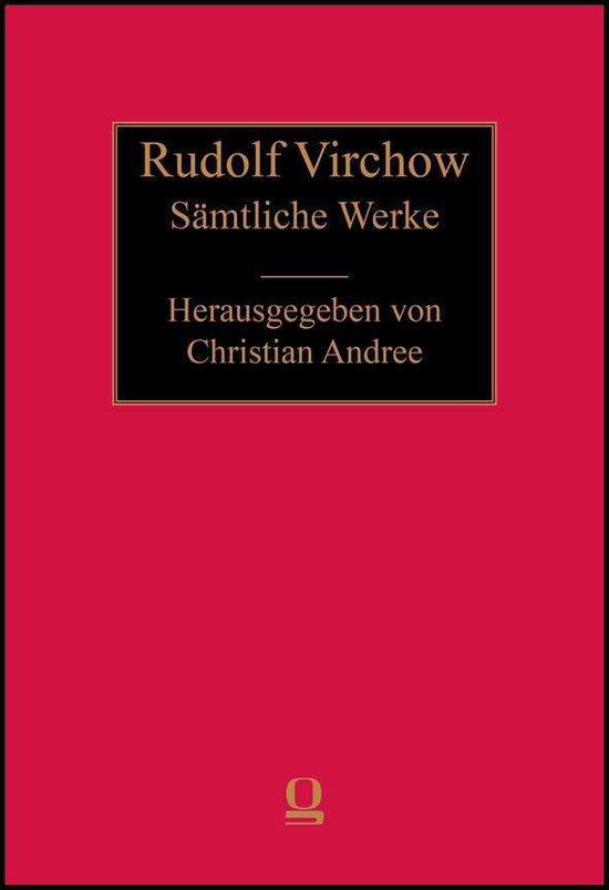 Sämtliche Werke - Virchow - Książki -  - 9783487156019 - 