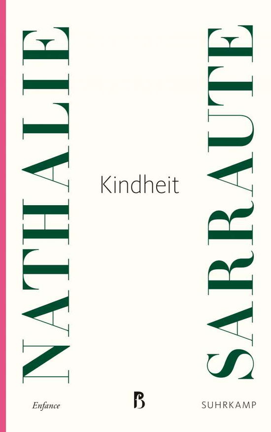 Cover for Sarraute · Kindheit (Book)