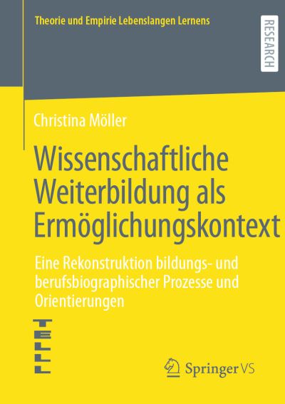 Cover for Möller · Wissenschaftliche Weiterbildung als Ermoeglichungskontext (Book) (2021)