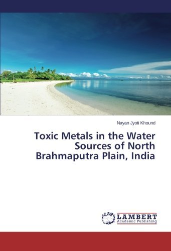 Cover for Nayan Jyoti Khound · Toxic Metals in the Water Sources of North Brahmaputra Plain, India (Paperback Book) (2013)