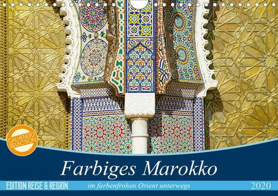 Cover for Wechsler · Farbiges Marokko (Wandkalender (Book)