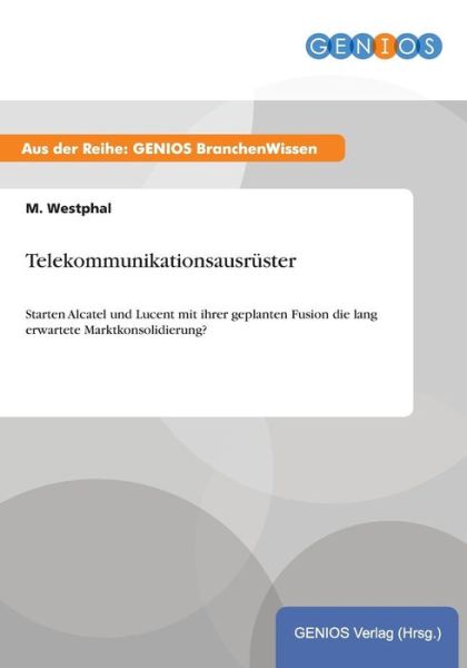 Cover for M Westphal · Telekommunikationsausruster (Paperback Bog) (2015)