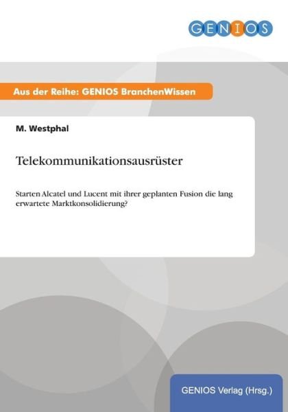Cover for M Westphal · Telekommunikationsausruster (Paperback Book) (2015)