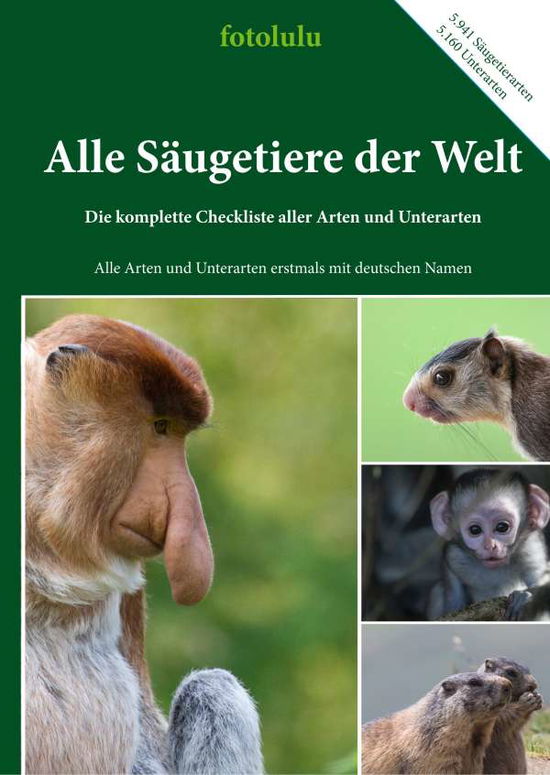 Cover for Fotolulu · Alle Säugetiere der Welt (Book)