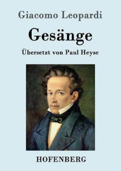 Cover for Leopardi · Gesänge (Book) (2016)