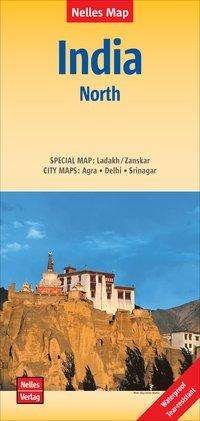 Cover for Nelles Verlag · India North Ladakh - Zanskar - Agra - Delhi - Srinagar (Kartor) (2019)