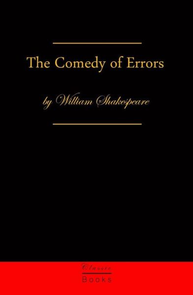 Cover for William Shakespeare · The Comedy of Errors (Paperback Book) (2009)